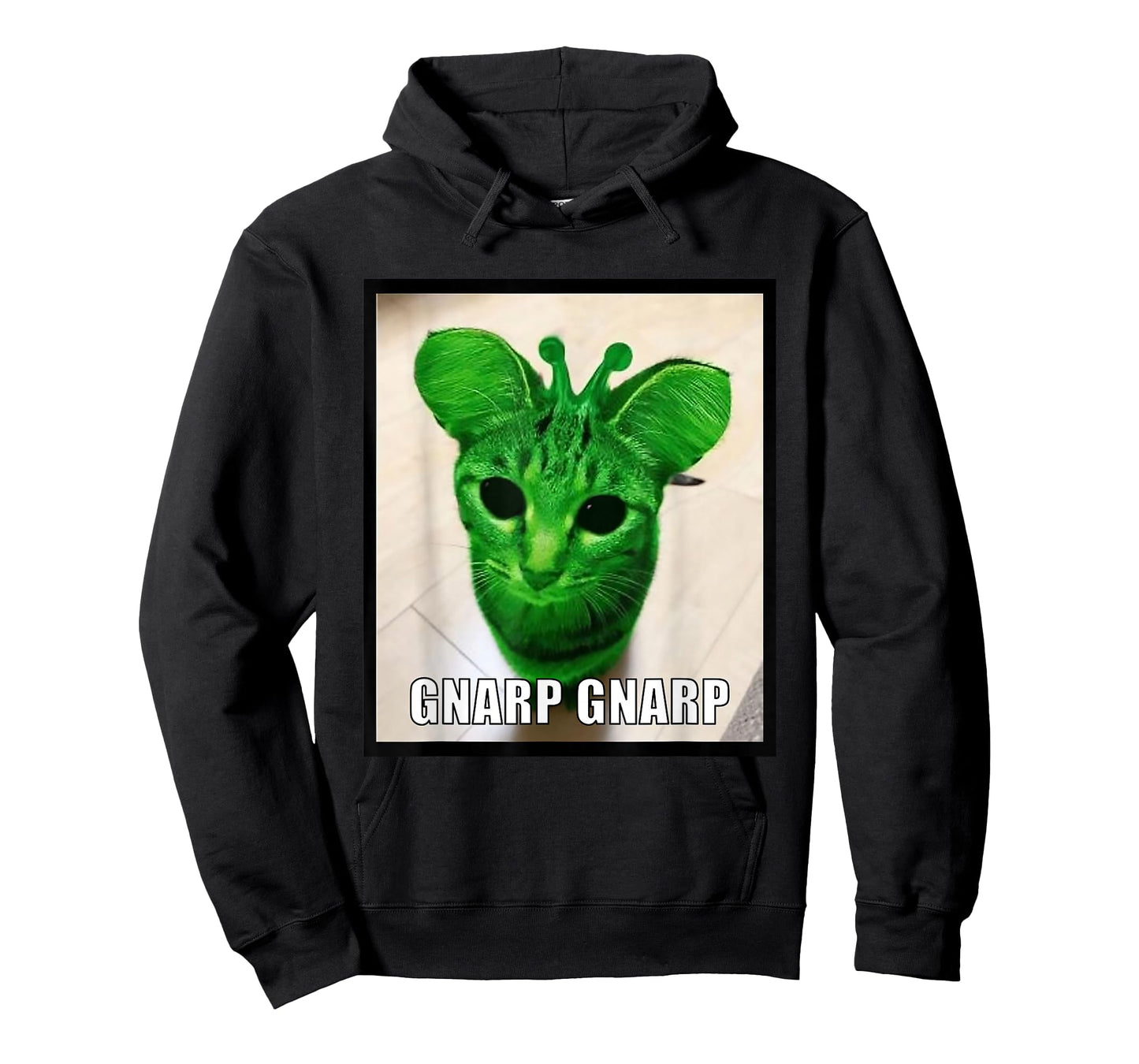 Gnarp Cat Silly Alien Cat Meme T-Shirt