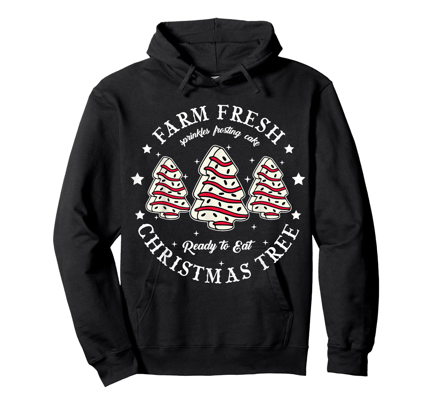 Farm Fresh Christmas Tree Xmas Cake Holiday Family Matching Unisex-Kids T-Shirt