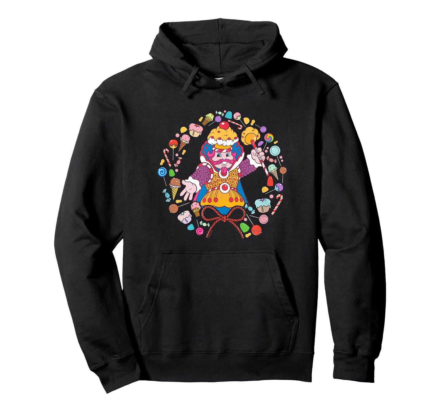 Candy Land Christmas King Kandy Wreath T-Shirt