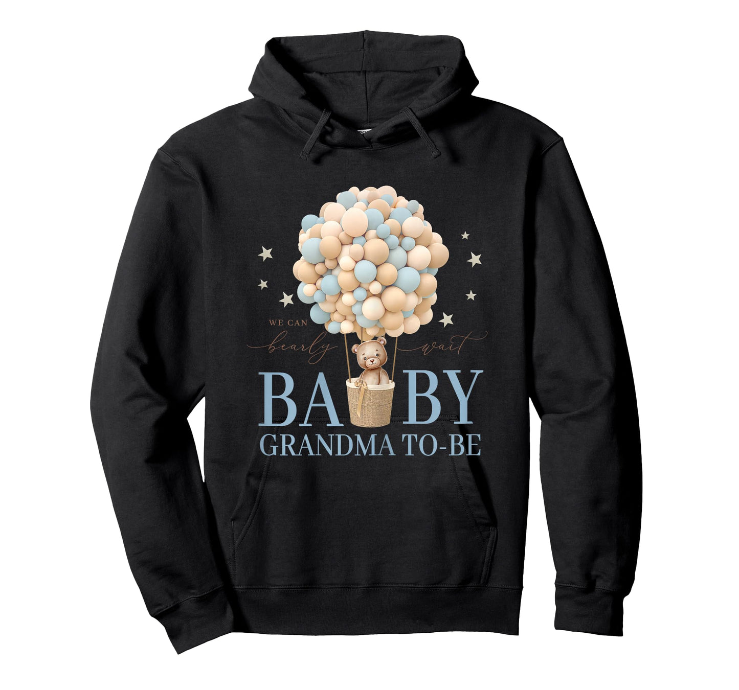Grandma We Can Bearly Wait Baby Shower Bear Family Matching T-Shirt