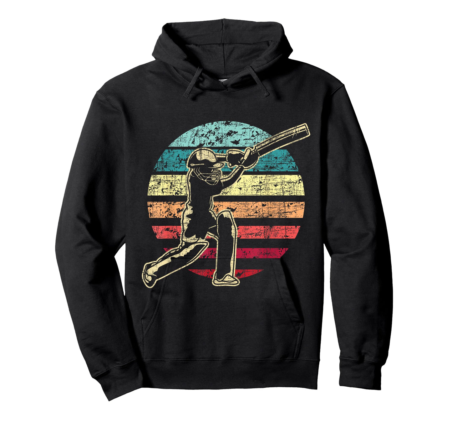 Retro Vintage Cricket Game - Cricketer Cricketing Batting T-Shirt