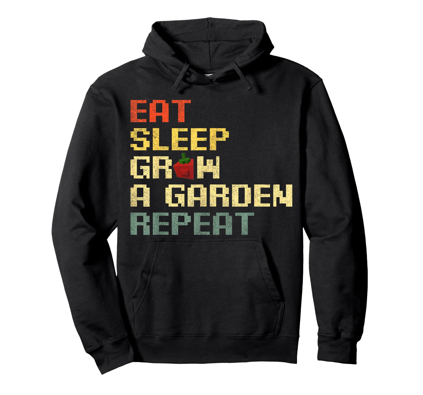 Funny Game Eat Sleep Grow A Garden Repeat Gamer T-Shirt