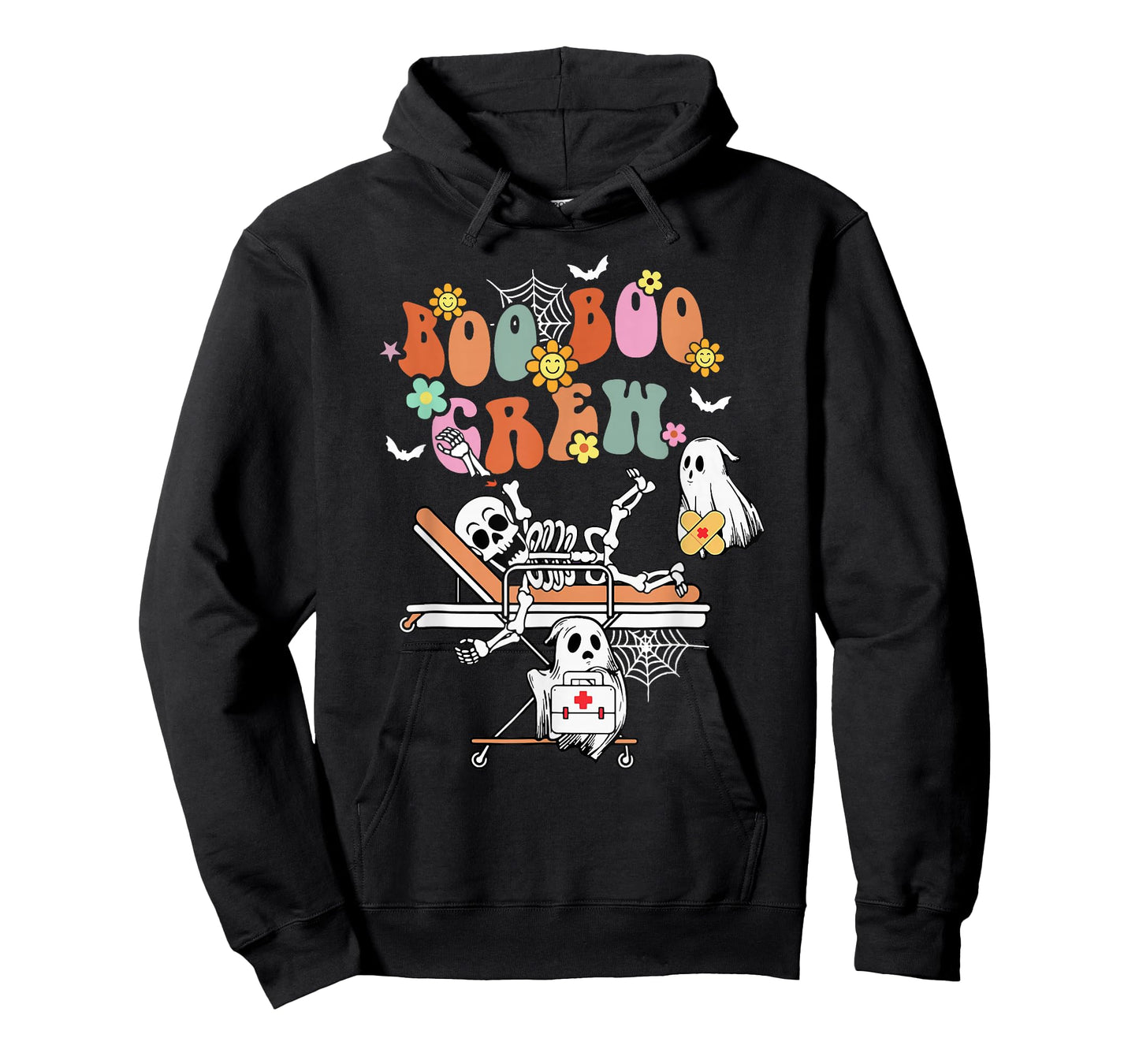 Boo Boo Crew Ghost Halloween Nurse T-Shirt
