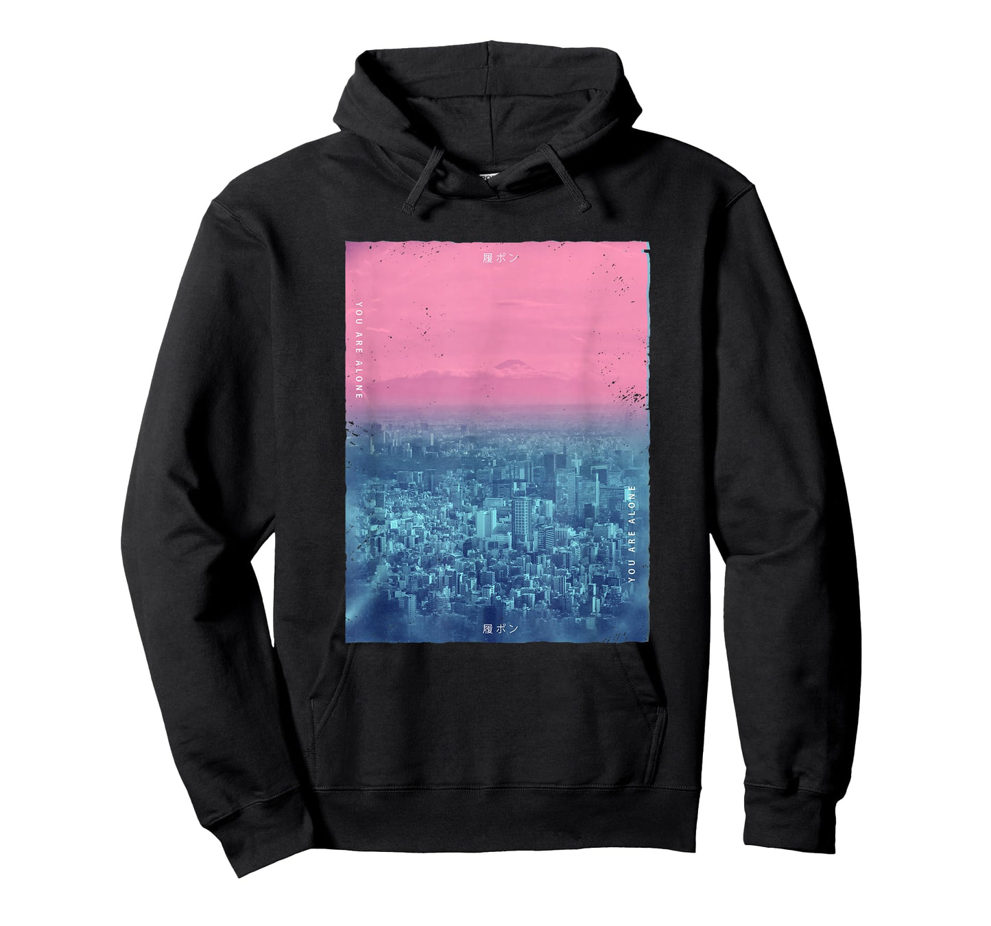 Vaporwave Japanese Streetwear Tokyo Japan Glitch Effect T-Shirt