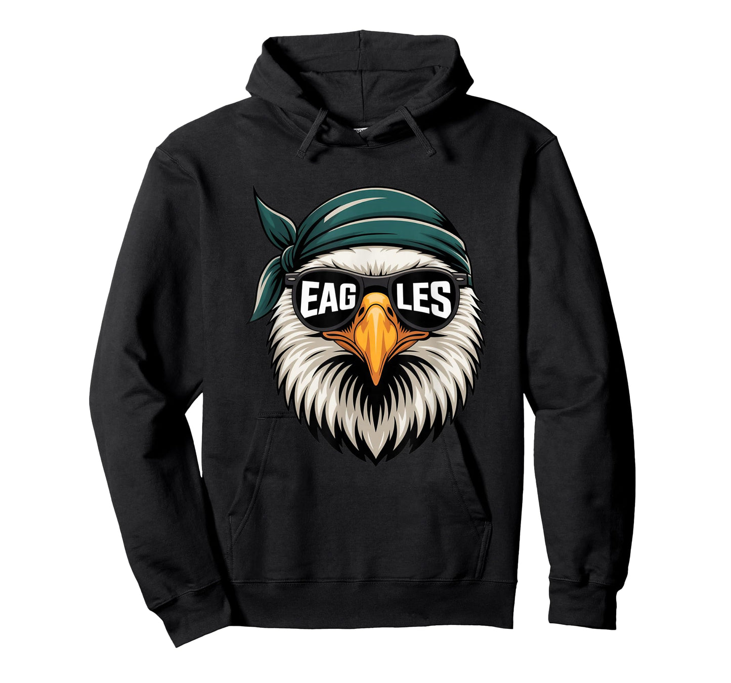Cool Eagle with Sunglasses Men Women Kids T-Shirt