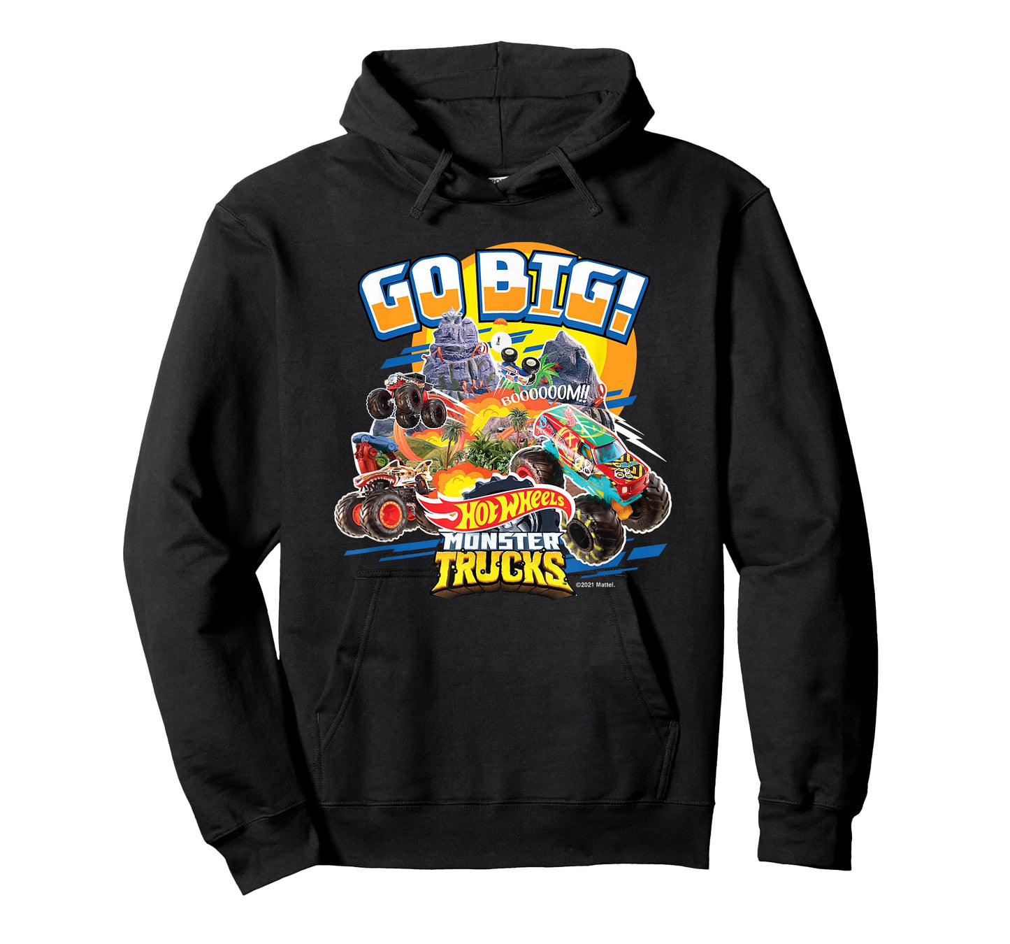 Hot Wheels - Monster Trucks Go Big T-Shirt