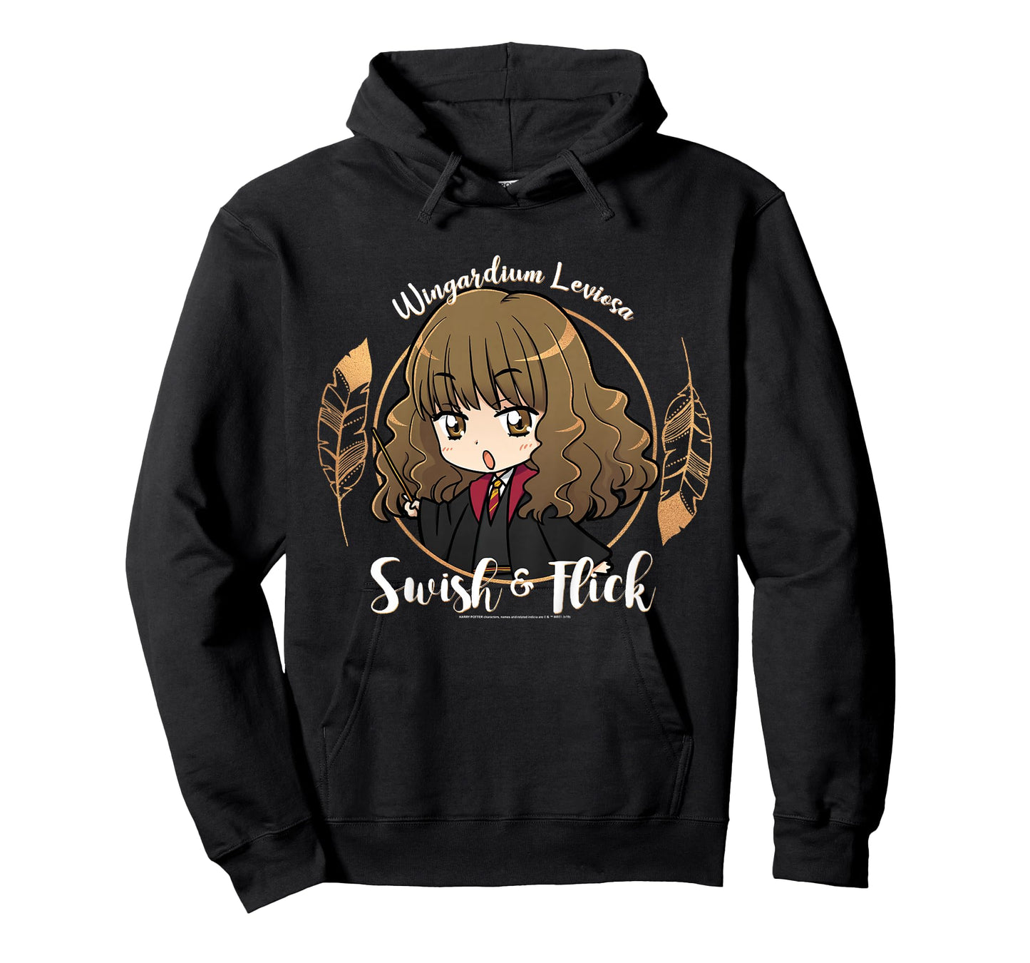 Kids Harry Potter Hermione Granger Swish and Flick Anime Portrait T-Shirt