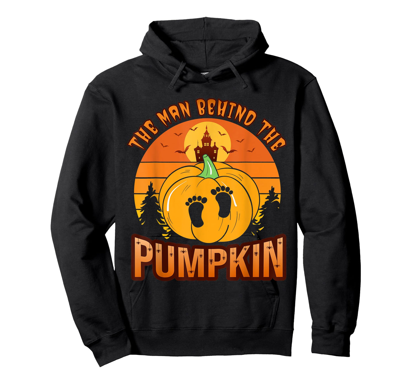 Halloween Pregnancy for Men Expecting Pumpkin Costume T-Shirt