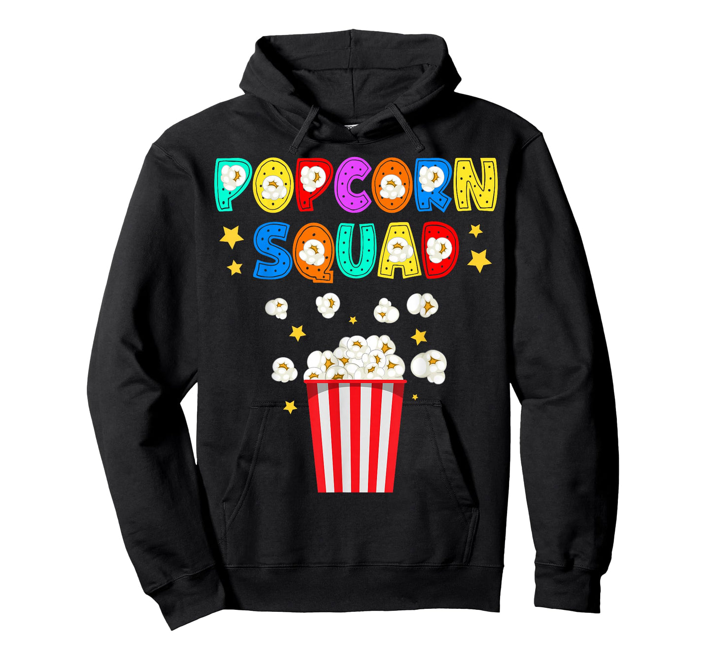 Popcorn Squad Movie Theater Lover Theatre Nerd T-Shirt