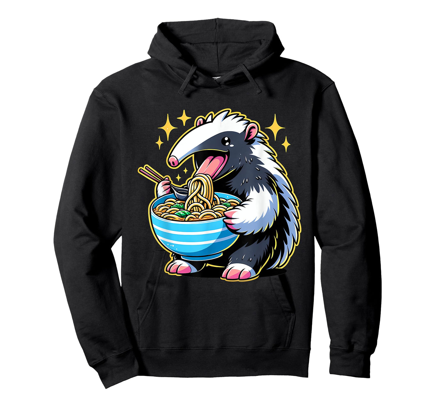 Kawaii Anime Anteater Ramen T-Shirt