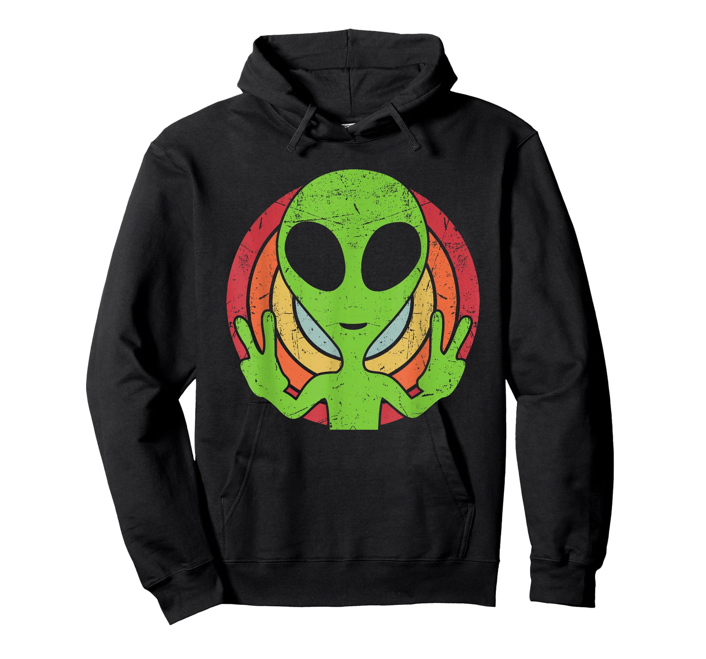 Funny Retro 80's Style Vintage UFO Lover Alien Space Gift T-Shirt