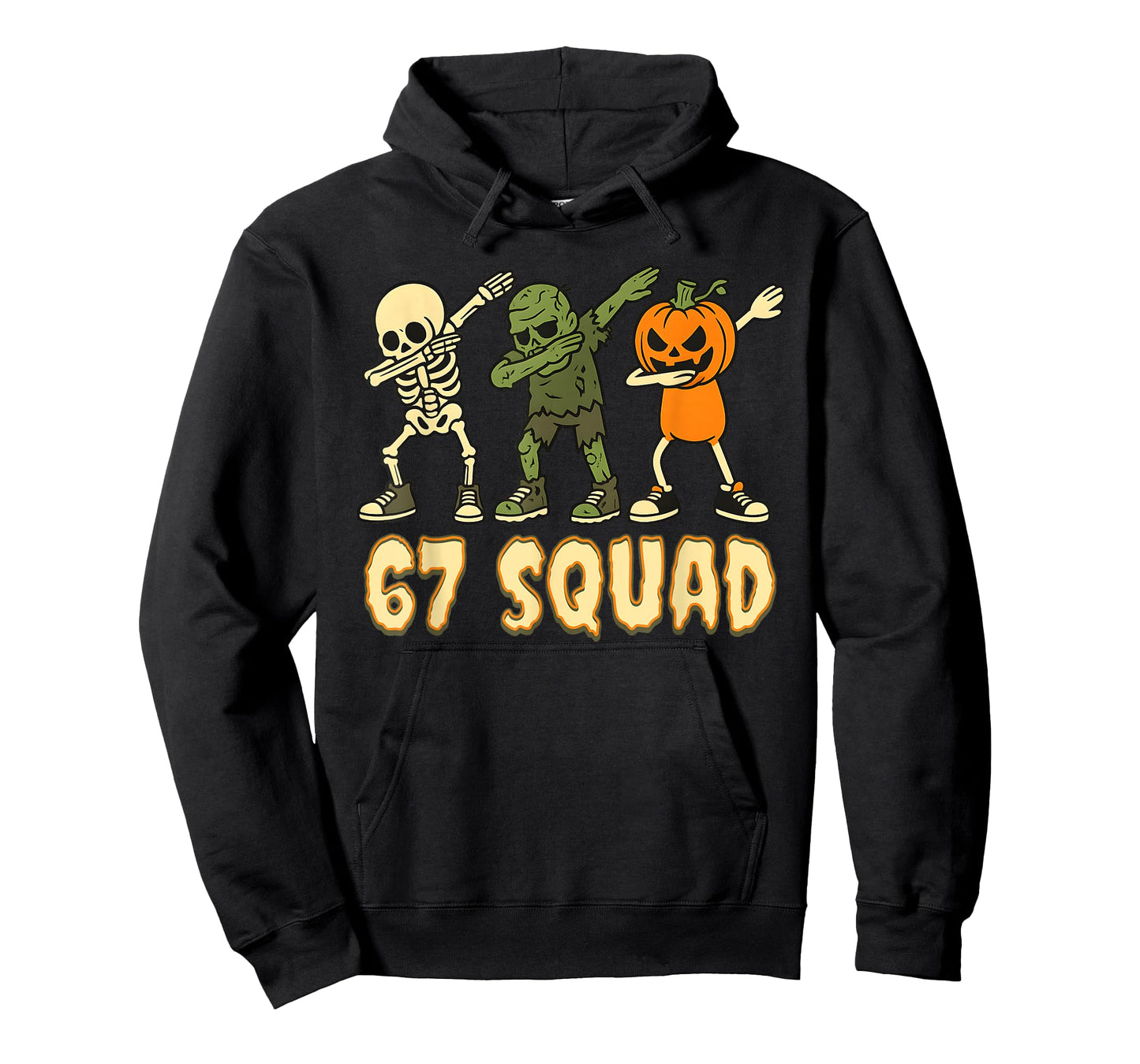 67 Halloween Squad Pumpkin Six Seven Boys Brainrot Meme Kid T-Shirt