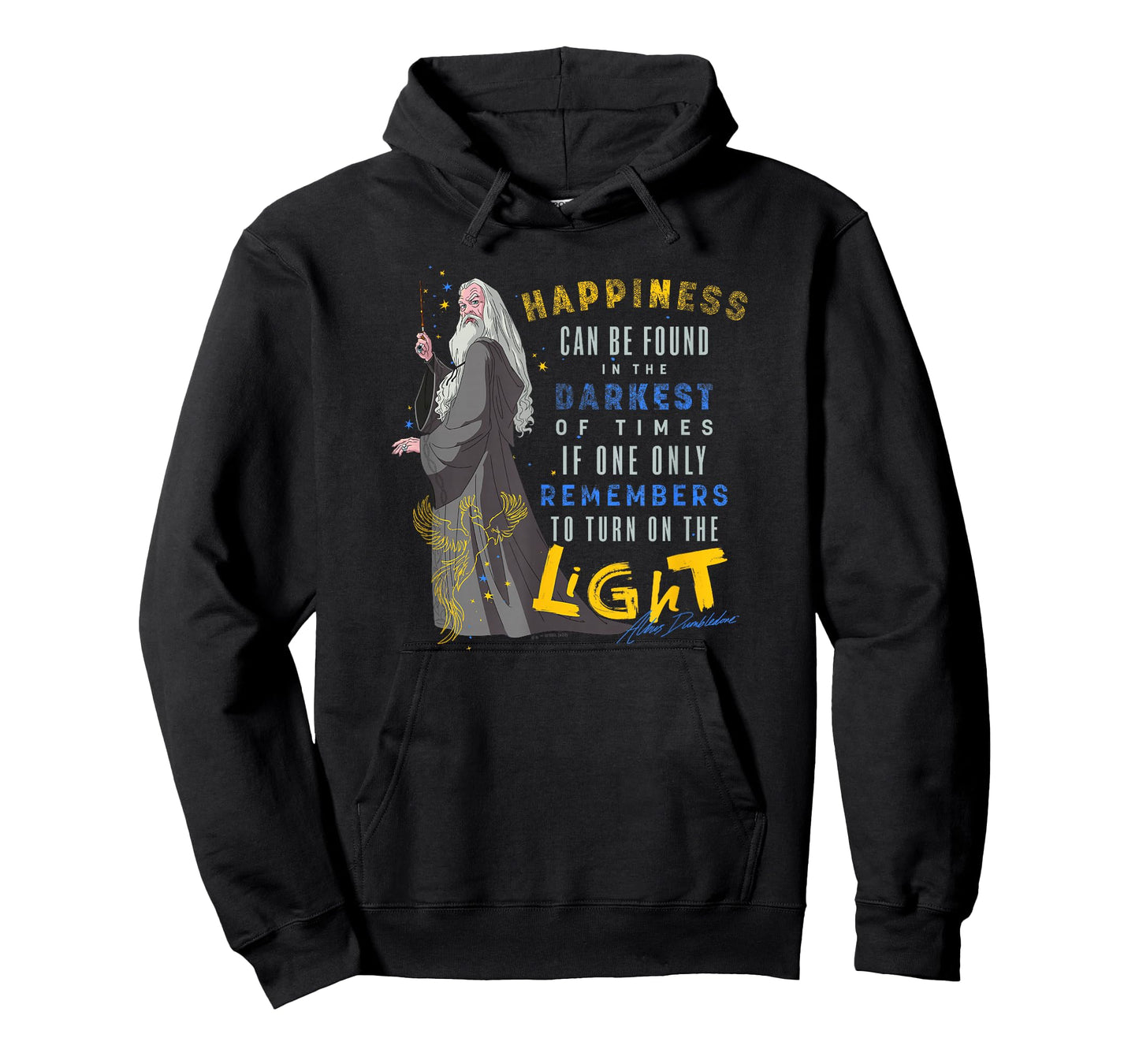 Harry Potter Deathly Hallows 2 Albus Dumbledore Quote Poster T-Shirt