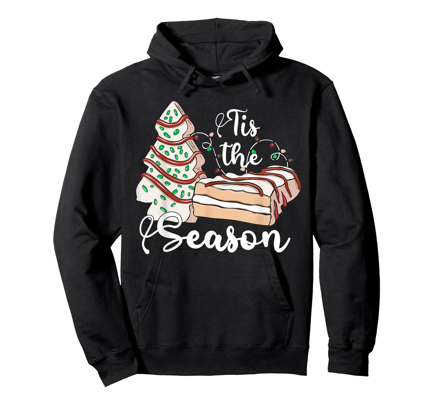 Tis The Season Christmas Tree Cakes Debbie Retro Xmas Gifts T-Shirt