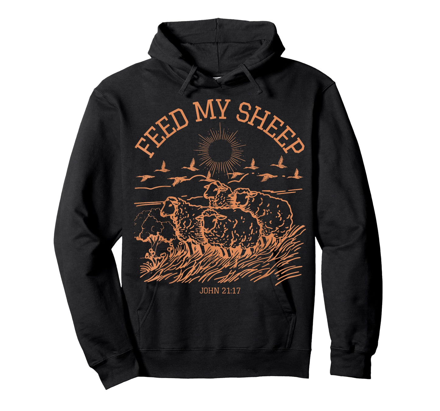 Feed My Sheep Faith Bible Verse Religious Jesus Christian T-Shirt