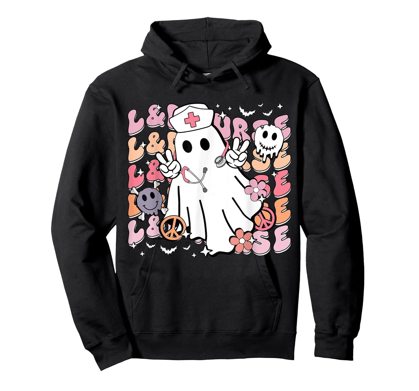 Groovy Labor & Delivery Funny Halloween Costume L&D Nurse T-Shirt