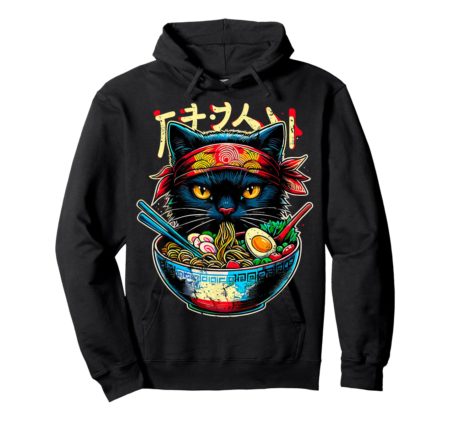 Cat Ramen Noodle Japanese Anime Kawaii Cats T-Shirt