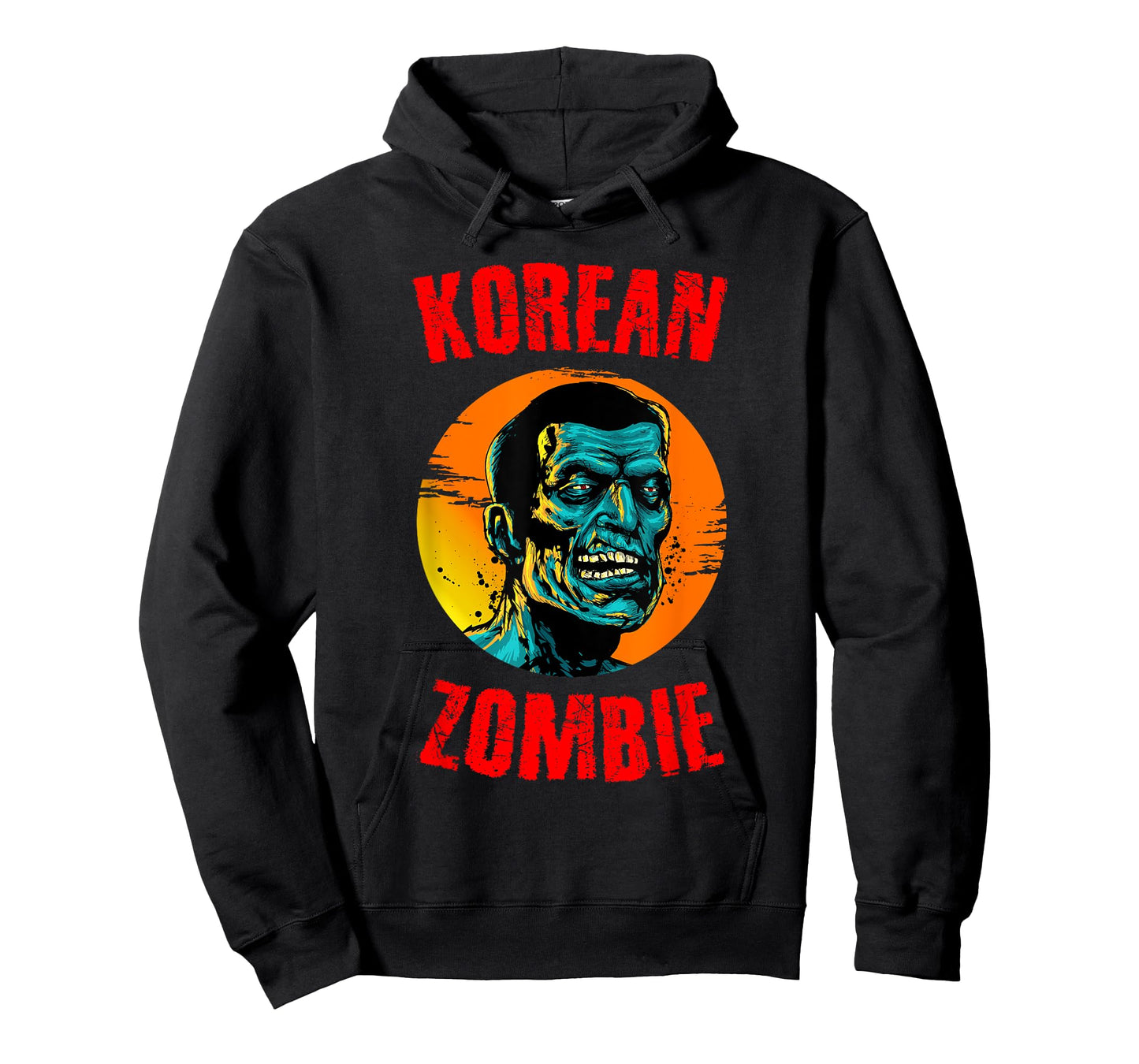 Korean Zombies Horror Halloween Undead Corpse Zombies T-Shirt