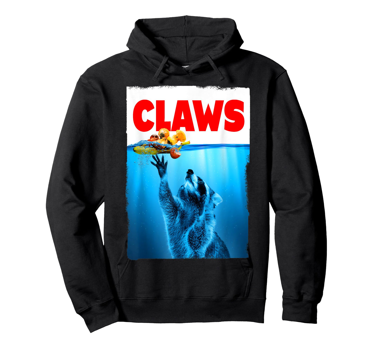 Paws Claws Raccoon Trash Panda Parody T-Shirt