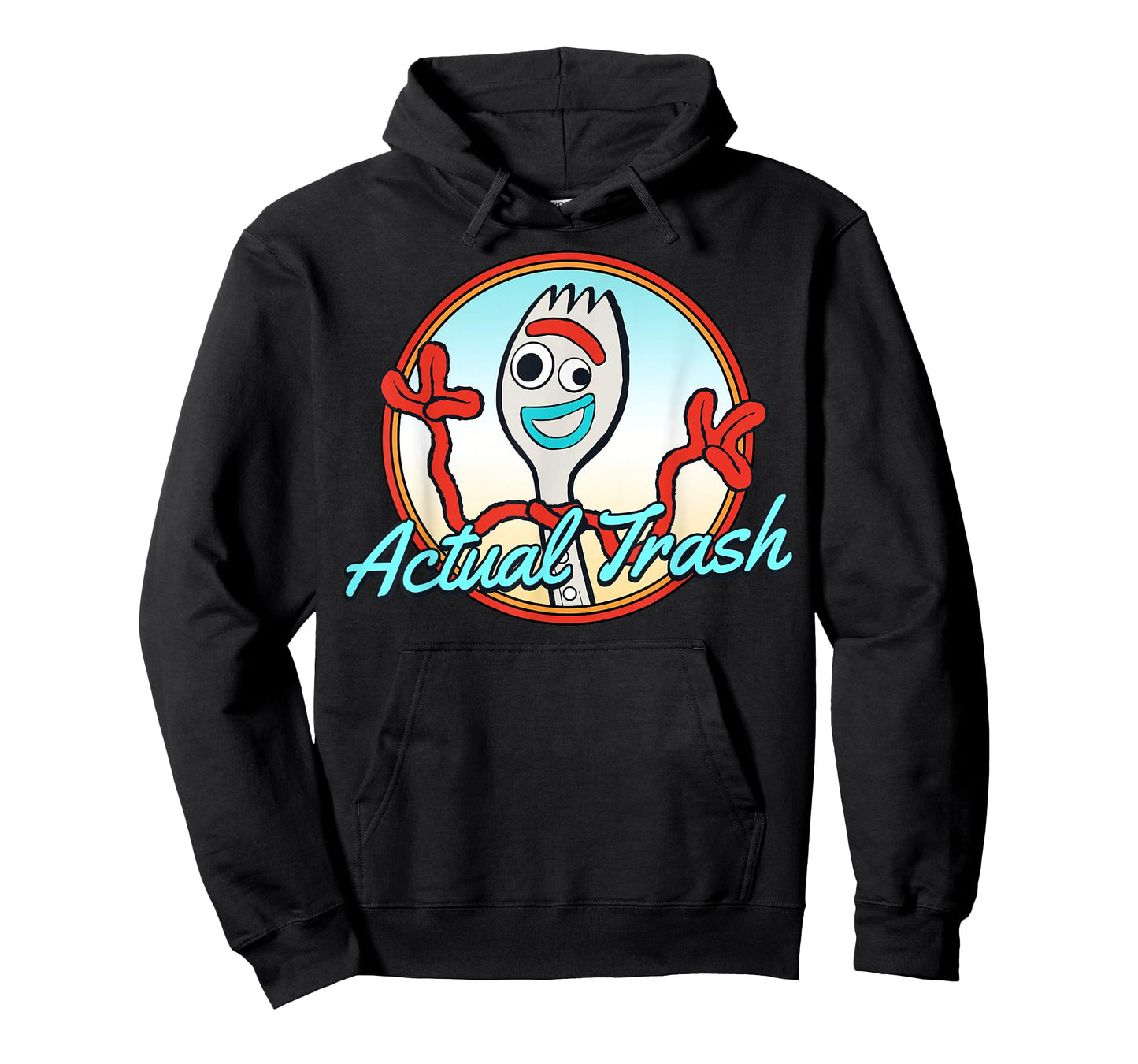 Disney Pixar Toy Story Forky Actual Trash Portrait T-Shirt