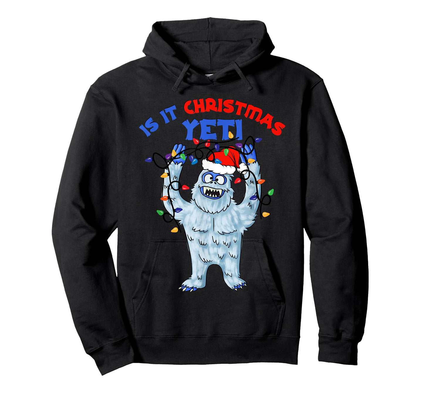 Abominable Snowman Is It Christmas Yeti Monster Holiday T-Shirt