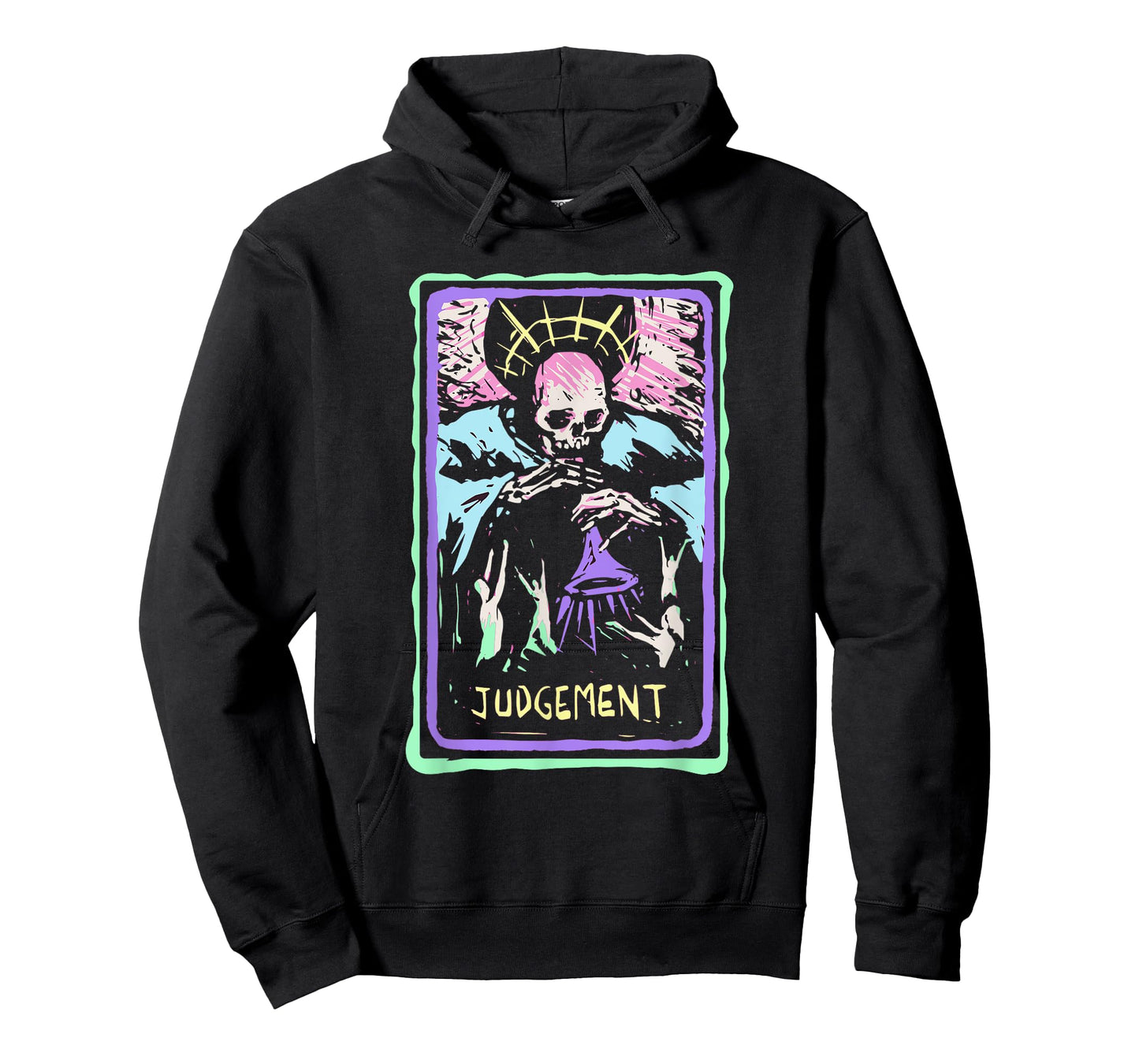 Judgement Tarot Card Witchcraft Occult Pastel Goth Skeleton T-Shirt