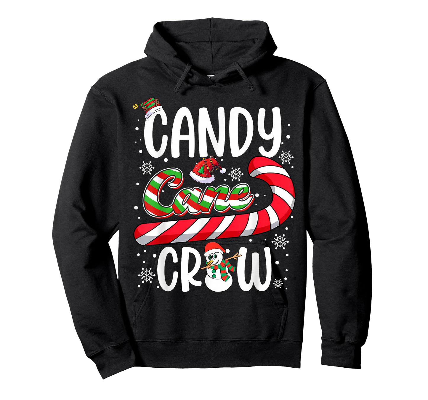 Candy Cane Crew Christmas Xmas Love Candy Boys Girls Kids T-Shirt