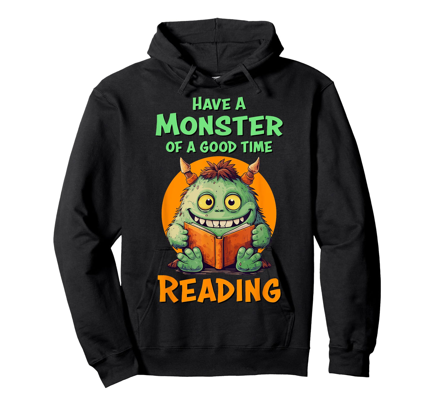Funny Halloween Teacher Librarian Monster Reading Books Men Women Kids T-Shirt