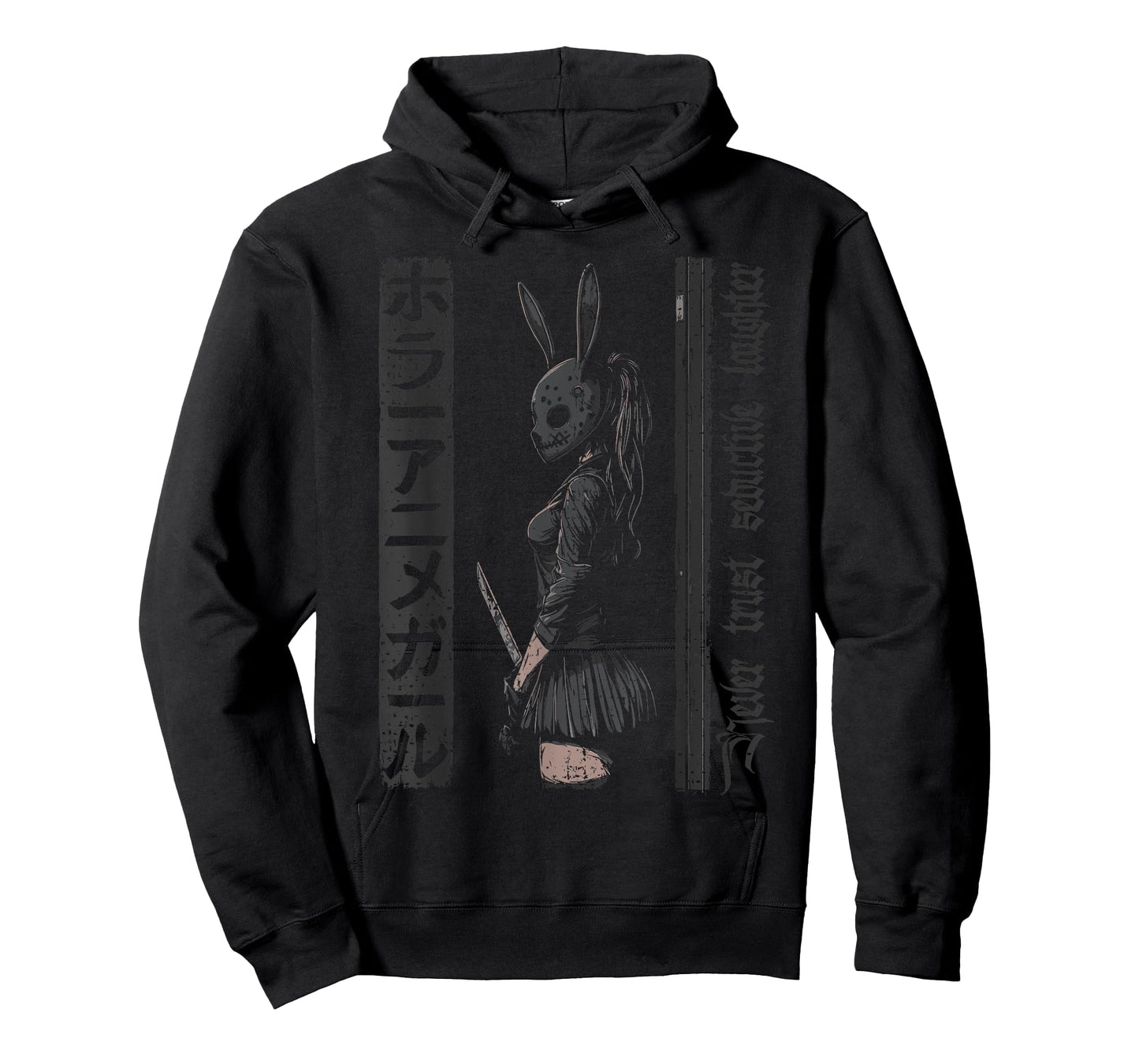 Anime Horror Bunny Aesthetic Soft Grunge Waifu Japanese Girl T-Shirt