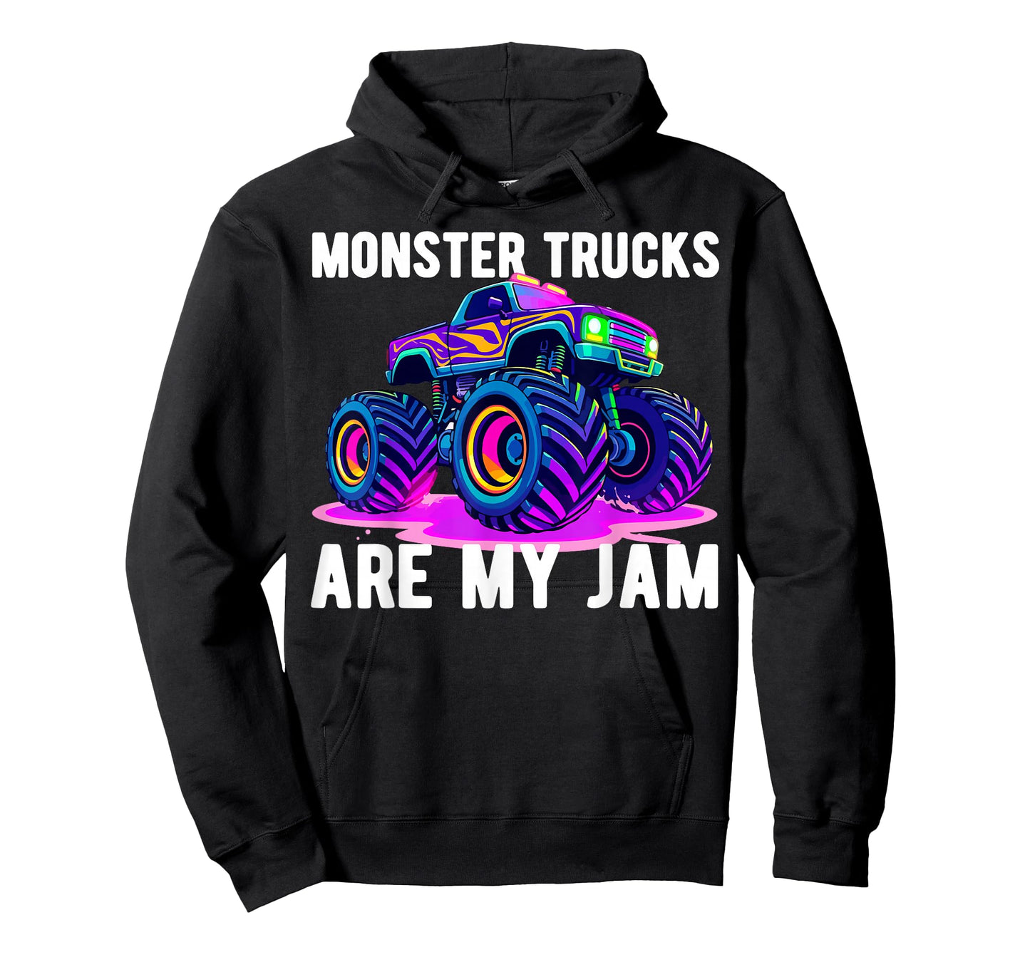 Monster Trucks Are My Jam Monster Truck T-Shirt