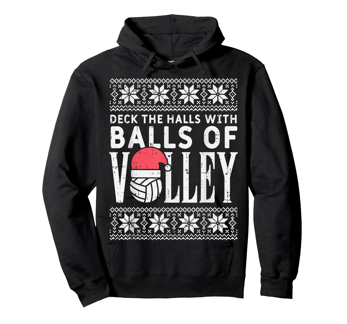 Balls Of Volley Xmas Volleyball Ugly Christmas Sweater Gift T-Shirt
