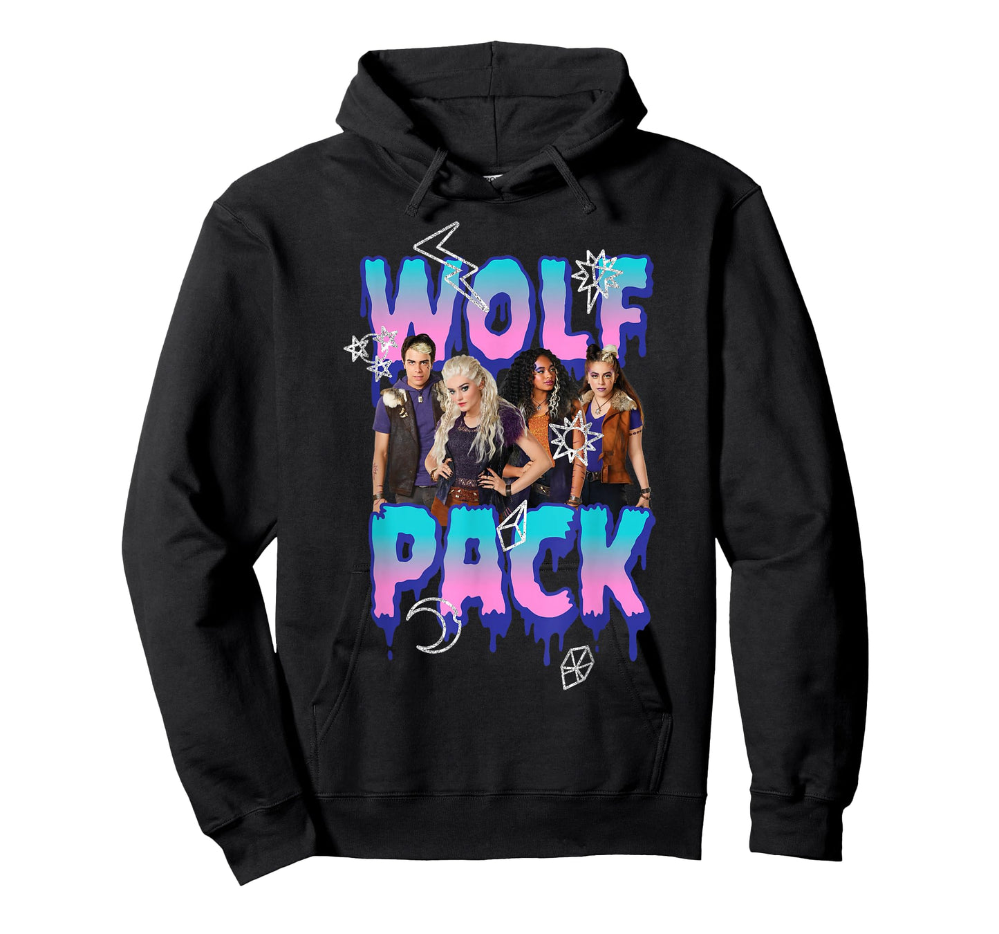 Disney Zombies Wolf Pack Group Poster T-Shirt
