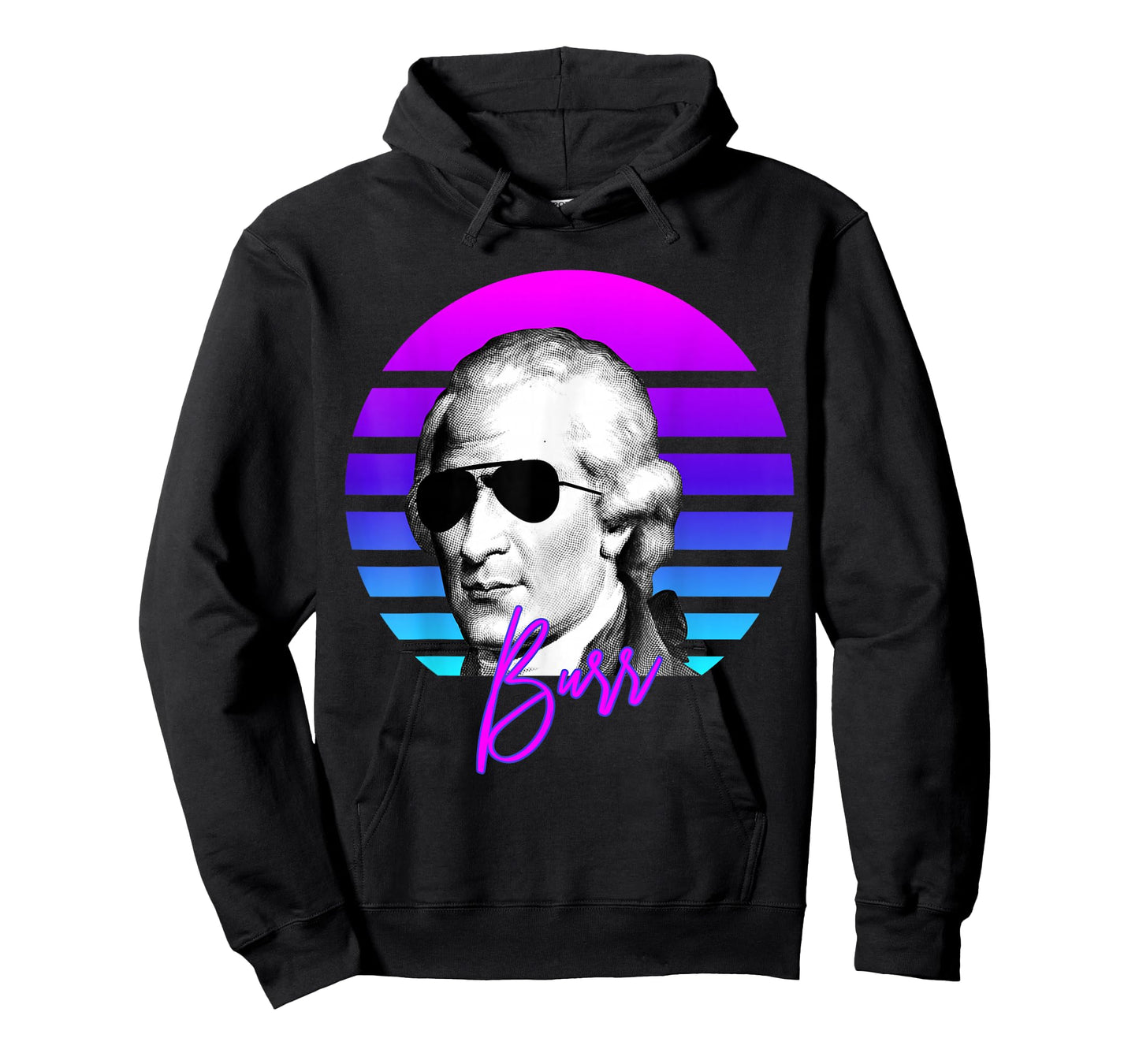Aaron Burr Vaporwave American History Aaron Burr T-Shirt
