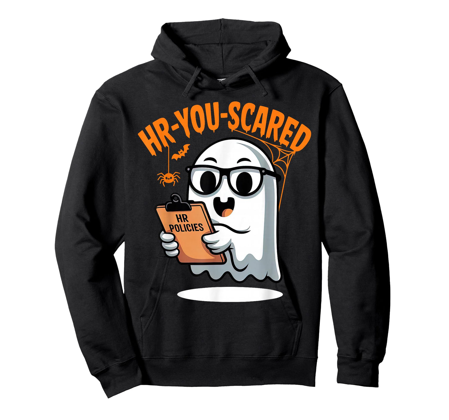 Spooky Cute Ghost Human Resources Halloween HR Manager Team T-Shirt