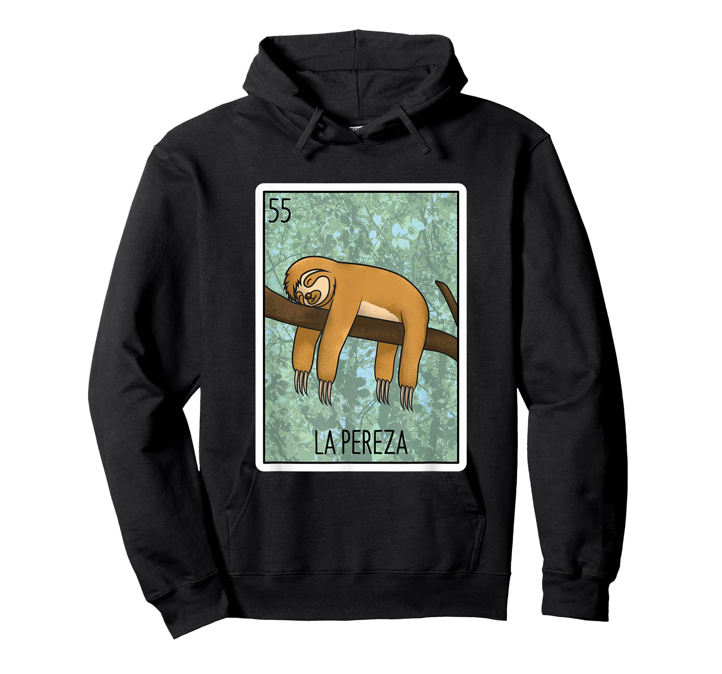 La Pereza Lottery Gift The Sloth Card Mexican Lottery Bingo T-Shirt