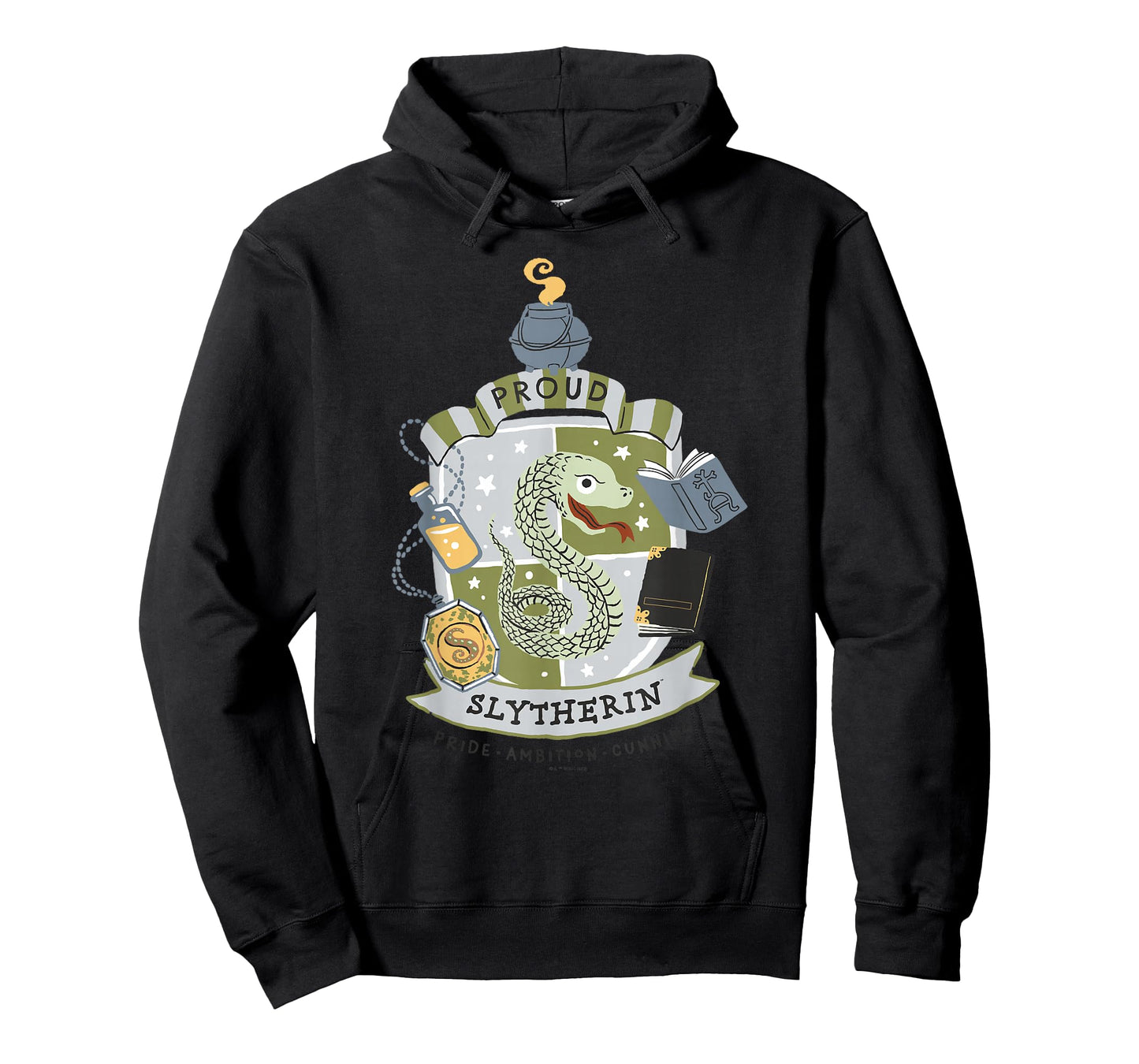 Harry Potter: Deathly Hallows 2 Proud Slytherin Badge T-Shirt