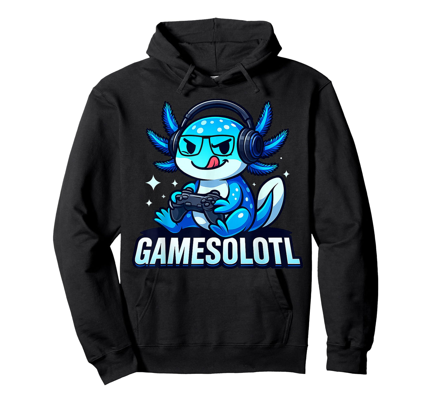 Gamesolotl Axolotl Fish Gamer Gaming Anime Video Game T-Shirt