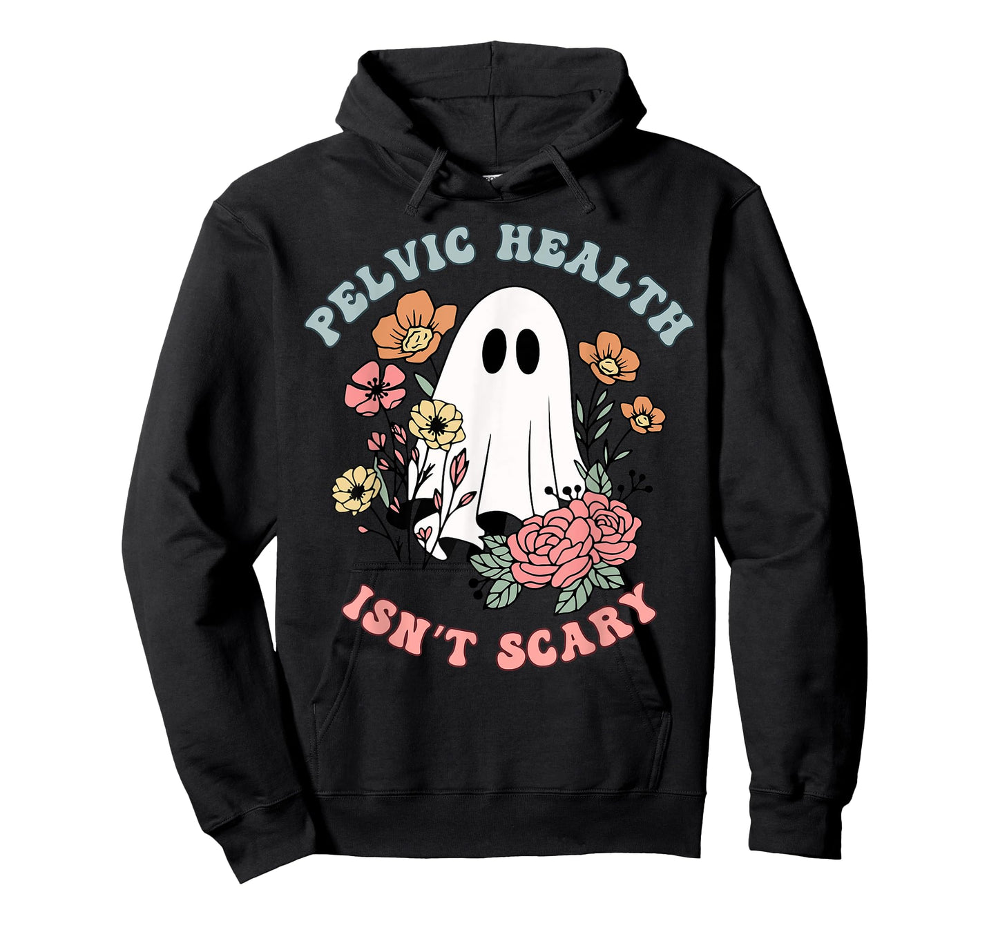 Halloween Pelvic Floor Physical Therapist Ghost Spooky Fall T-Shirt