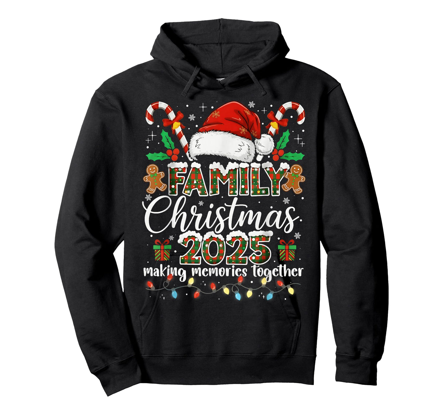Family Christmas 2025 Making Memories Together Matching T-Shirt