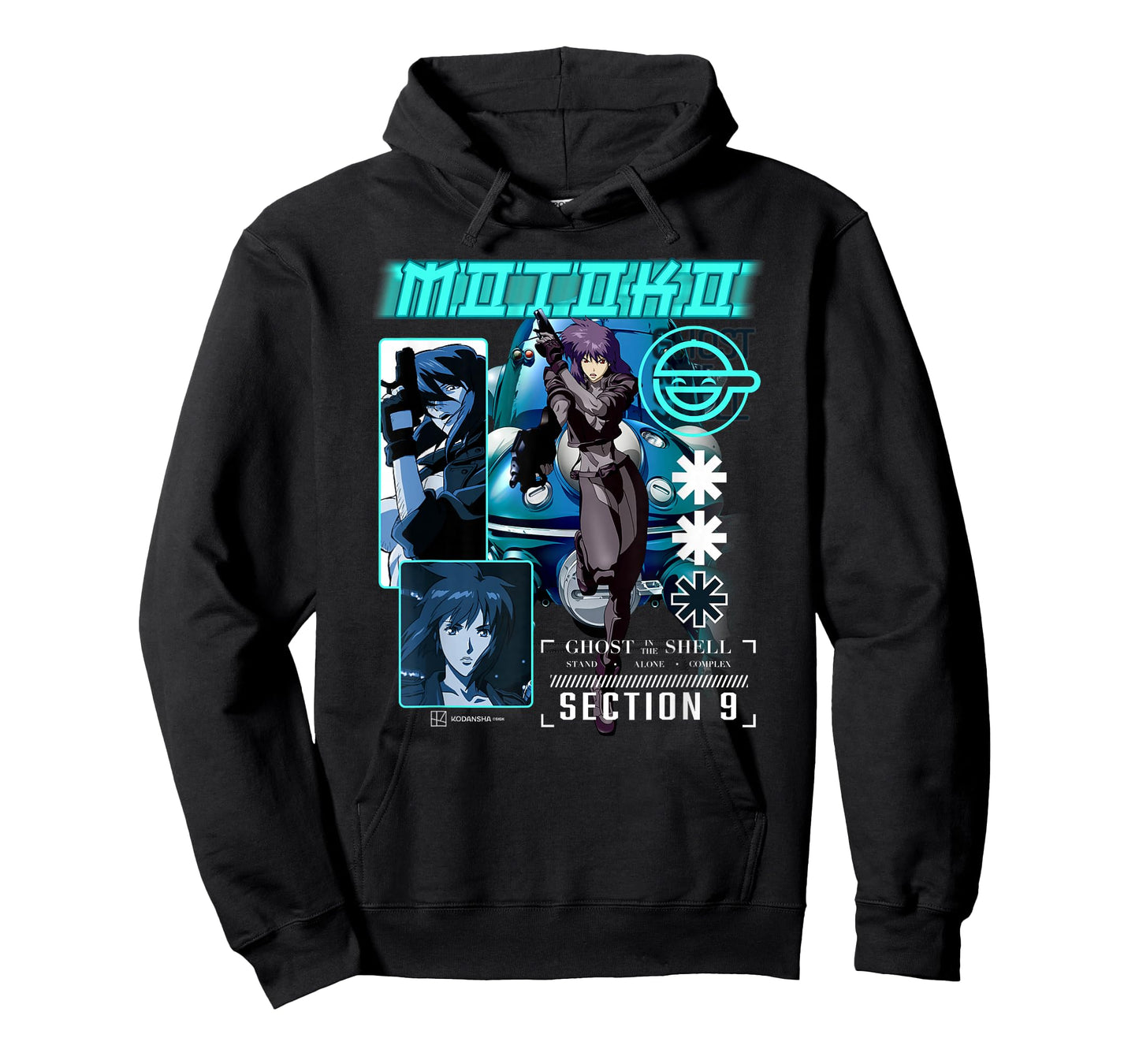 Ghost in the Shell Stand Alone Complex Section 9 Motoko Shot T-Shirt