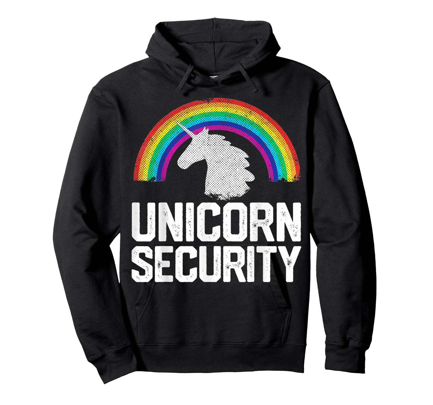 UNICORN SECURITY Funny Rainbow Cute Halloween Costume Gift T-Shirt