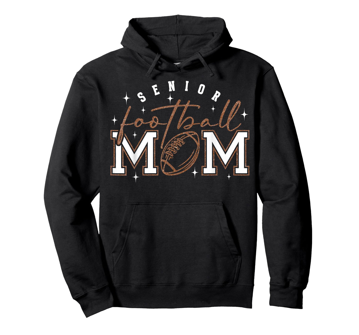 Senior Football Mom Football Mama Game Day Class of 2026 T-Shirt