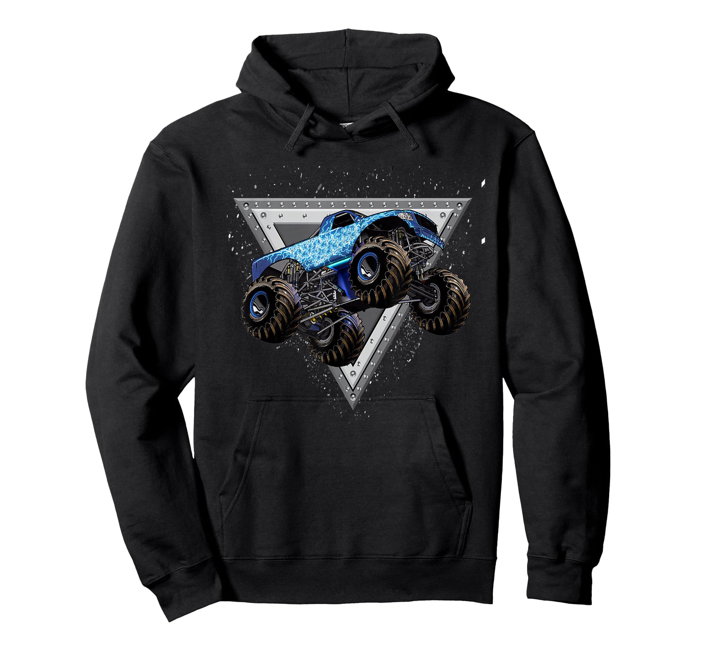 Monster Truck Shirt for Adults and Kids - Blue Truck T-Shirt