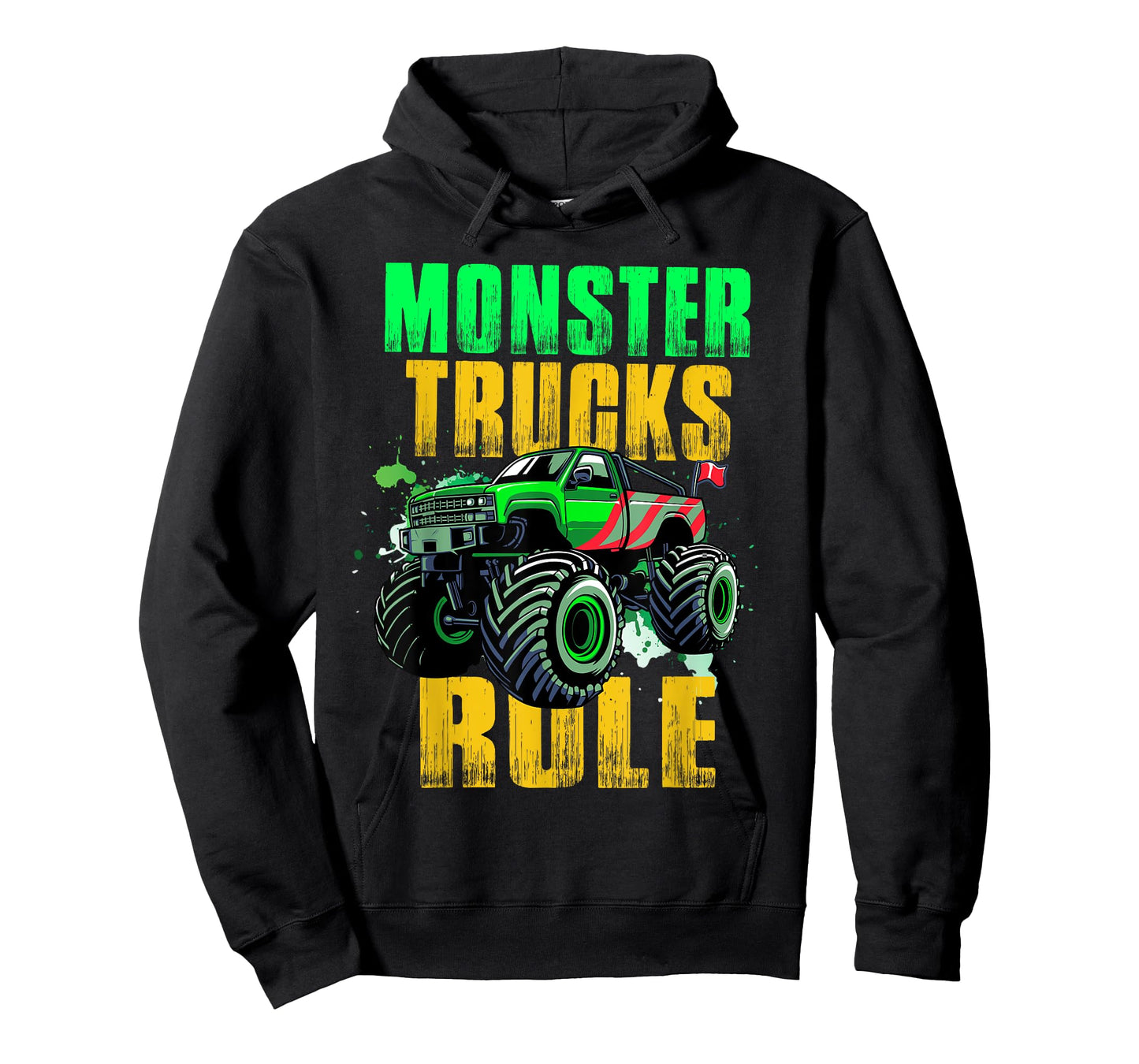 Awesome Monster Trucks Rule for Adults Youth and Toddlers T-Shirt