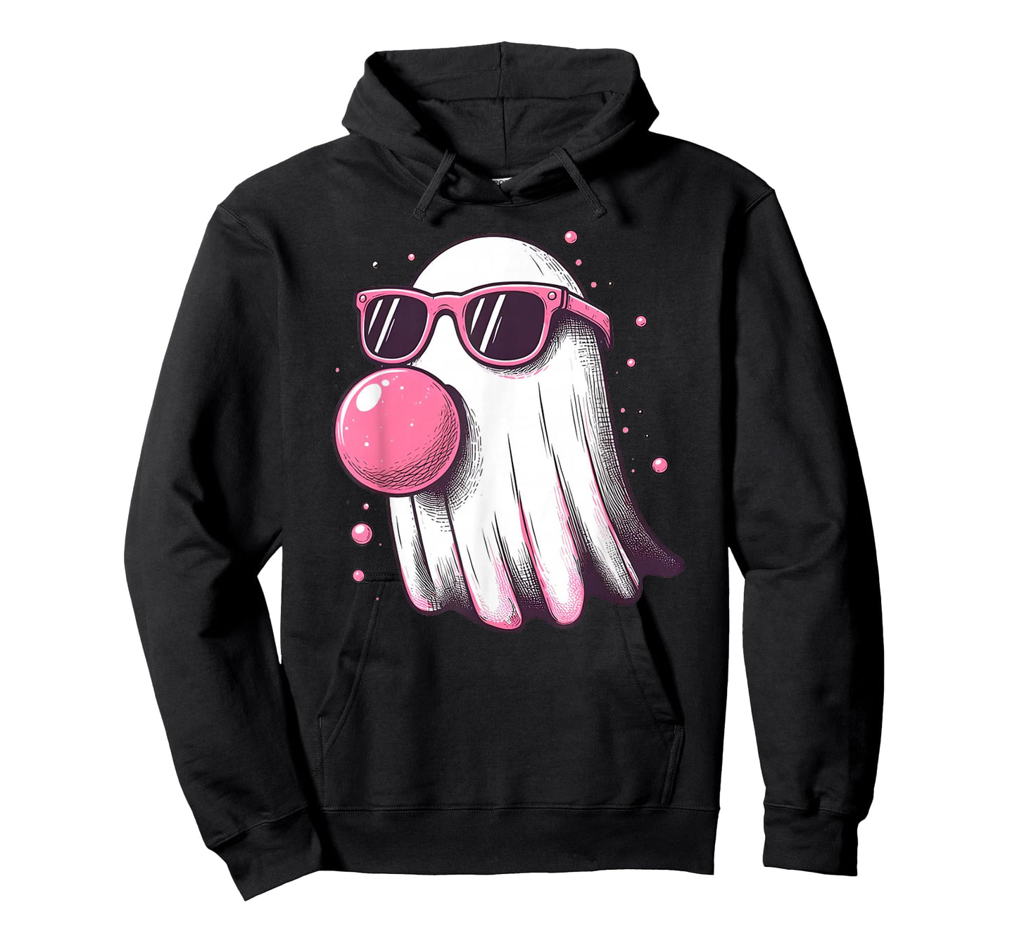 Cute Little Ghost Pastel Goth Bubble Gum Cool Halloween Tee T-Shirt