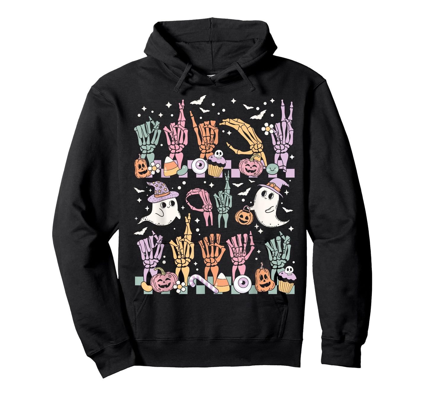 Trick or Treat ASL Hands American Sign Language Halloween T-Shirt