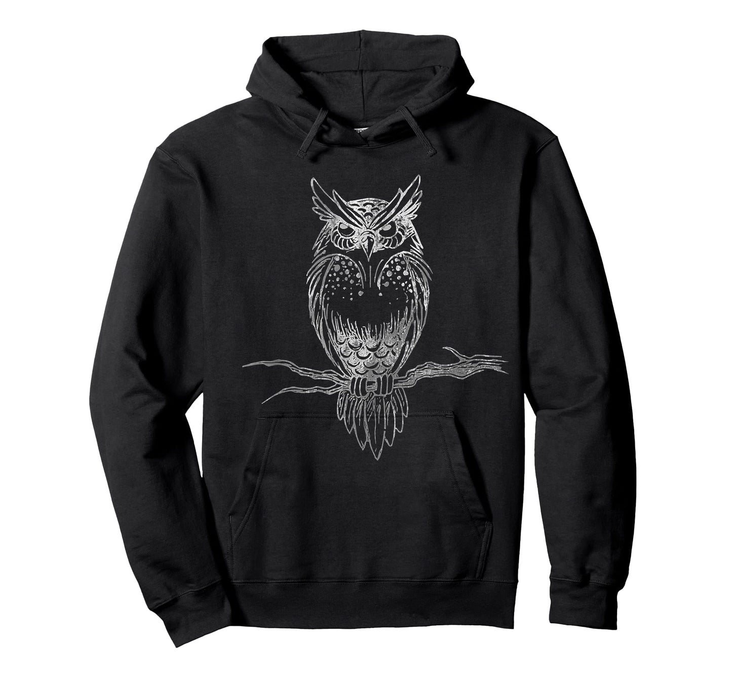 Great Horned Owl distressed design T-shirt T-Shirt