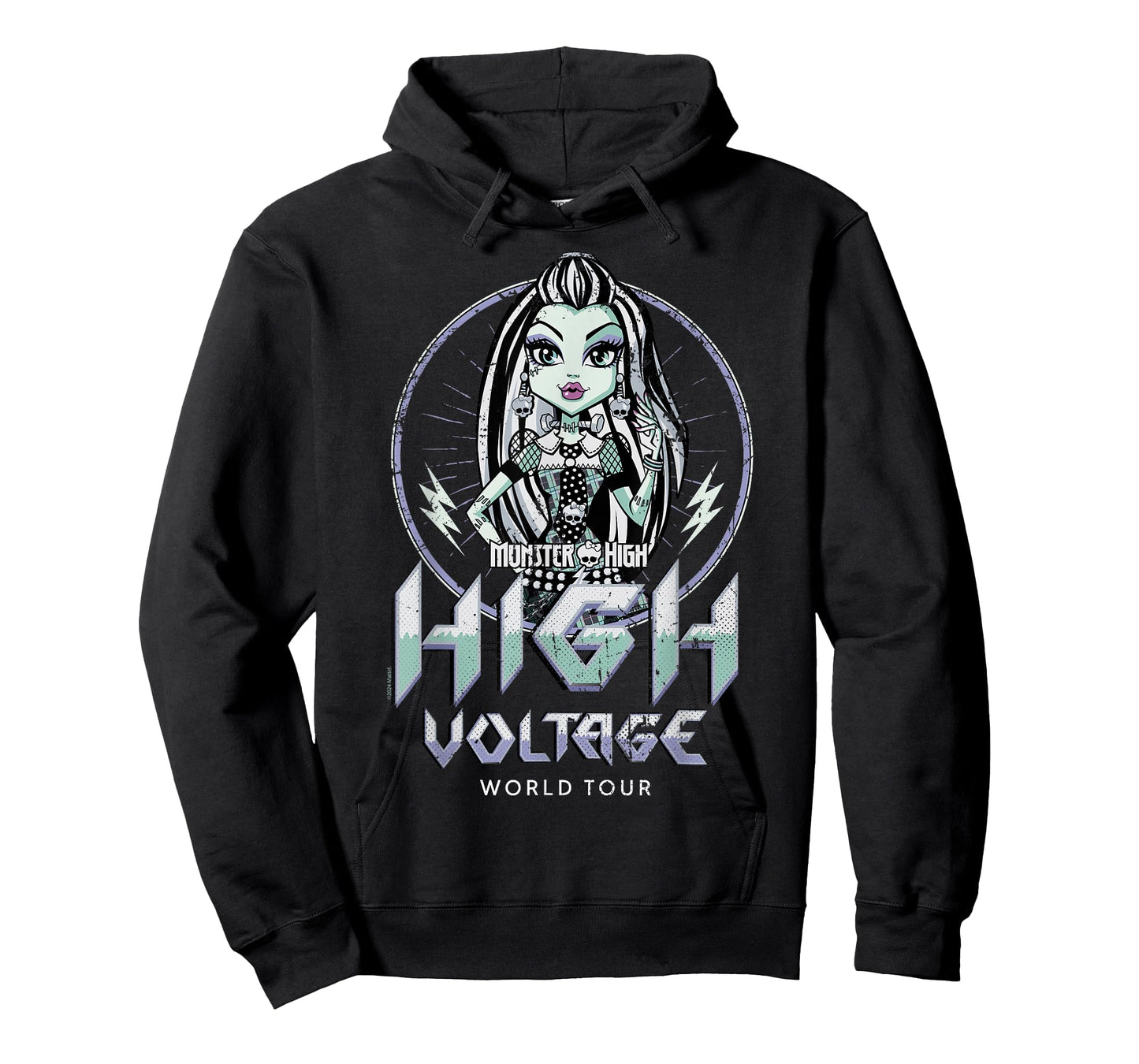 Monster High Alumni Frankie Stein High Voltage World Tour T-Shirt