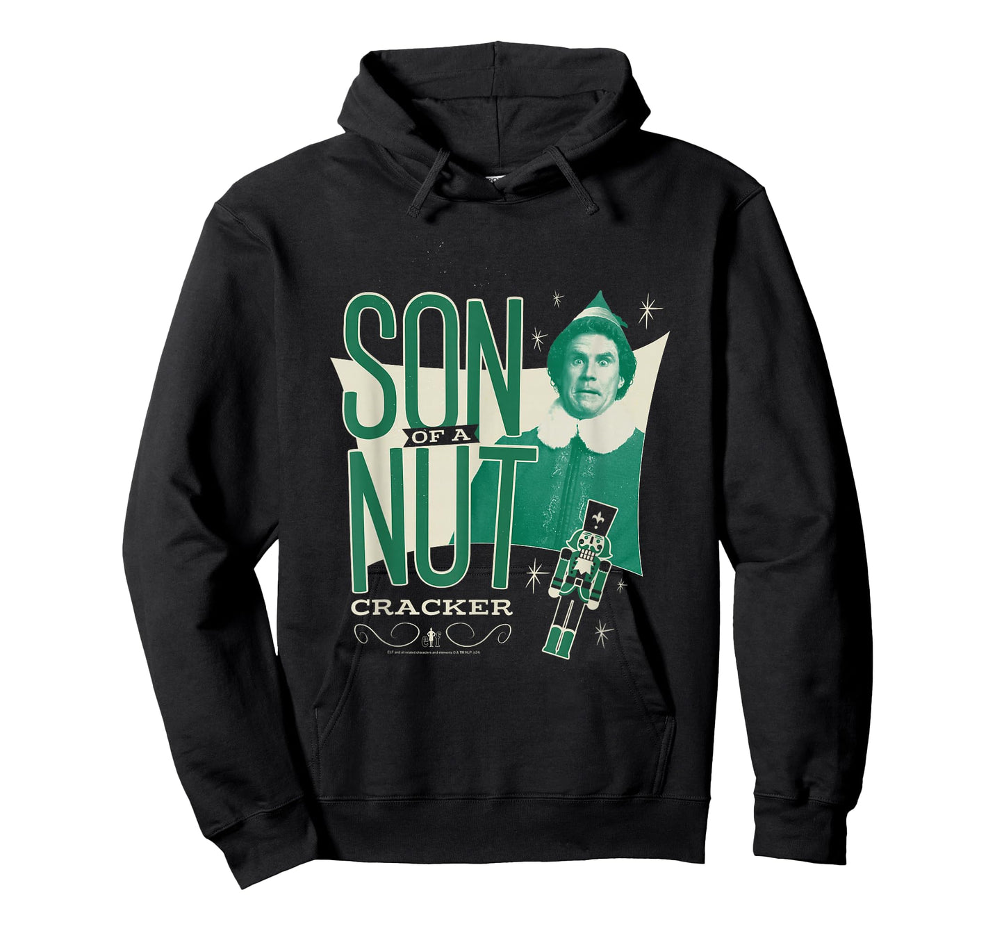 Elf Vintage Buddy Son of a Nutcracker Funny Christmas T-Shirt