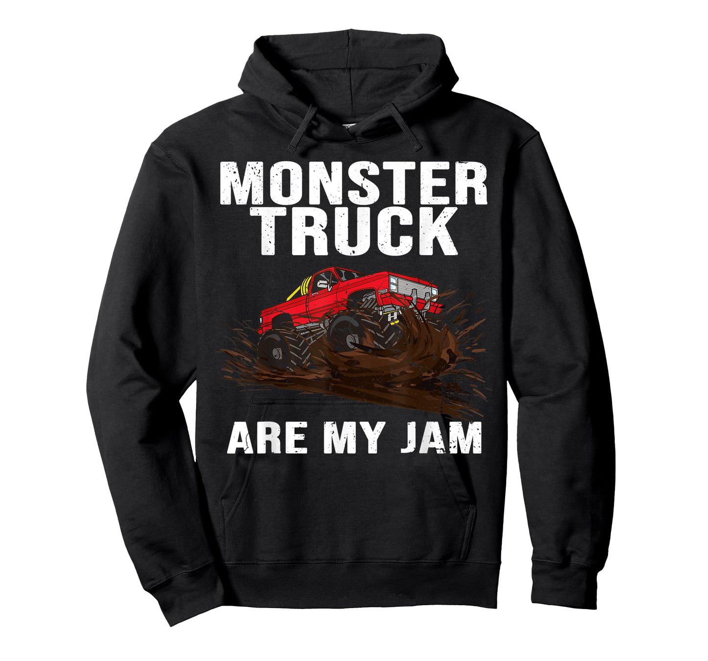 Vintage Monster Truck Are My Jam Retro Sunset Engines Gifts T-Shirt